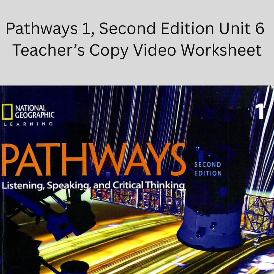 Unit 6 Video Worksheet