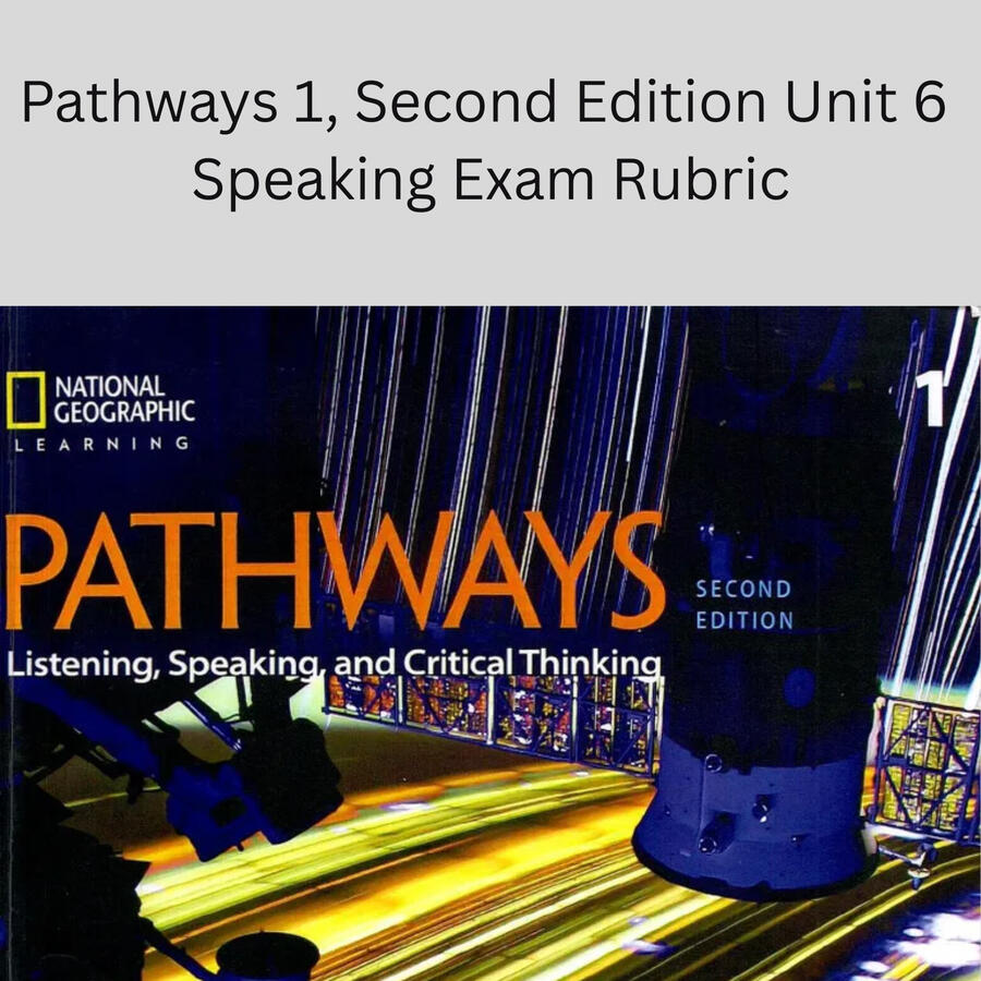 Speaking Exam Rubric