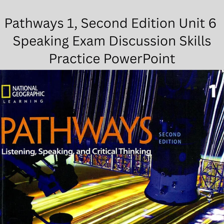 Speaking Exam Discussion Skills PowerPoint